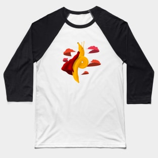 super banana flying Baseball T-Shirt